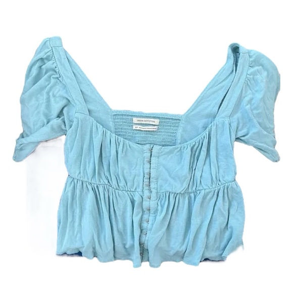 NWOT URBAN OUTFITTERS Light Blue Women's Top - Picture 5 of 6